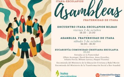 2 y 3 octubre, ASAMBLEA DE LA FRATERNIDAD DE ITAKA CON NOVEDADES