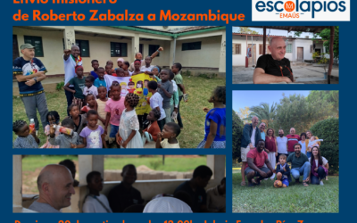 ENVÍO DE ROBERTO ZABALZA, RELIGIOSO DE EMAÚS, A MOZAMBIQUE