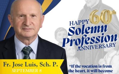 JOSÉ LUIS IRURZUN, 60 AÑOS DE SU PROFESIÓN SOLEMNE