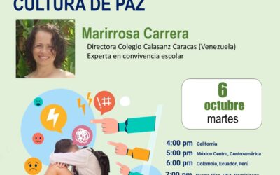 CULTURA DE PAZ… ANTE LA VIOLENCIA ESCOLAR