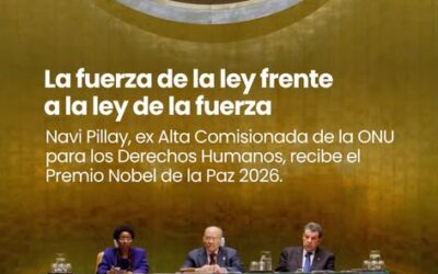 PREMIO NOBEL DE LA PAZ PARA NAVI PILLAY DESDE LA LEY